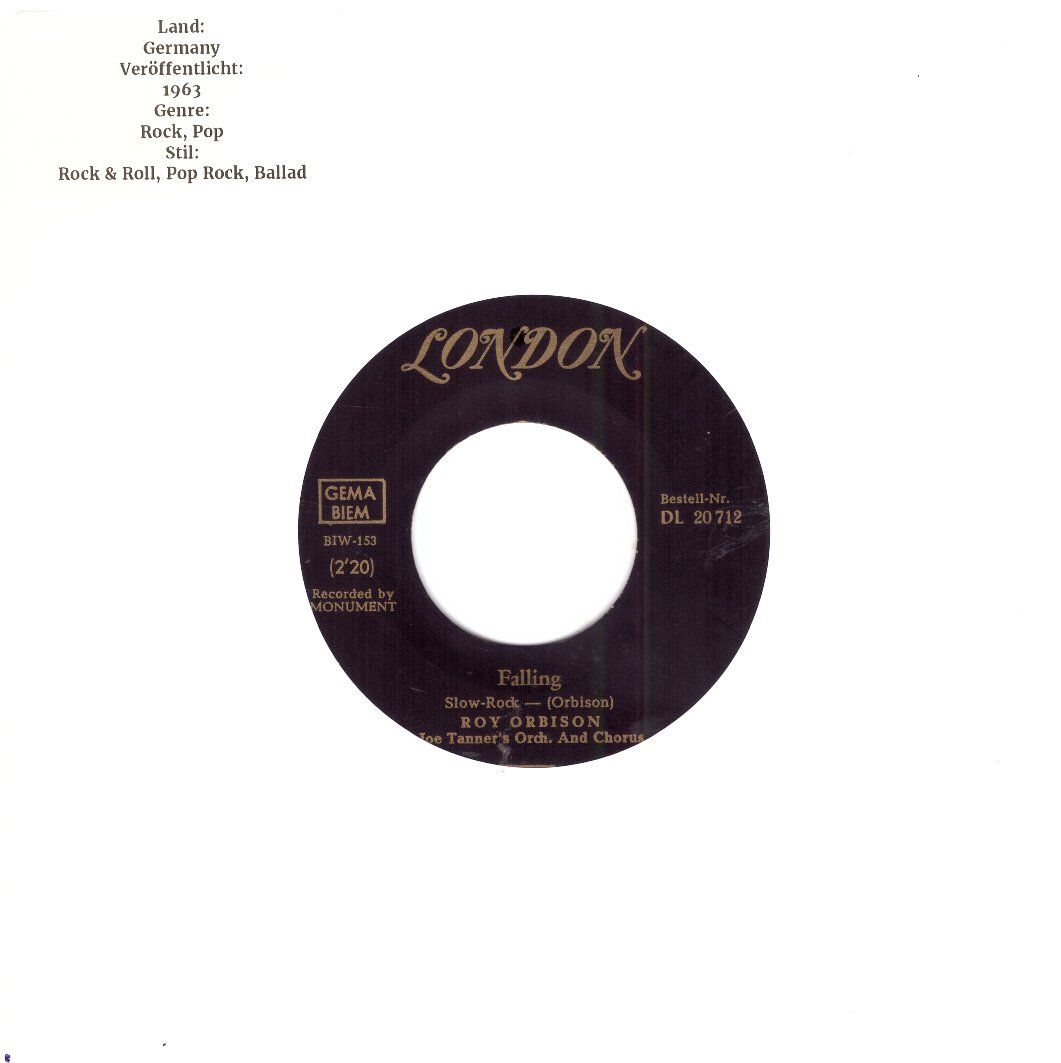 Dischi in vinile: ROY ORBISON – Usato da Bassersdorf venduto da house-of-vinyl