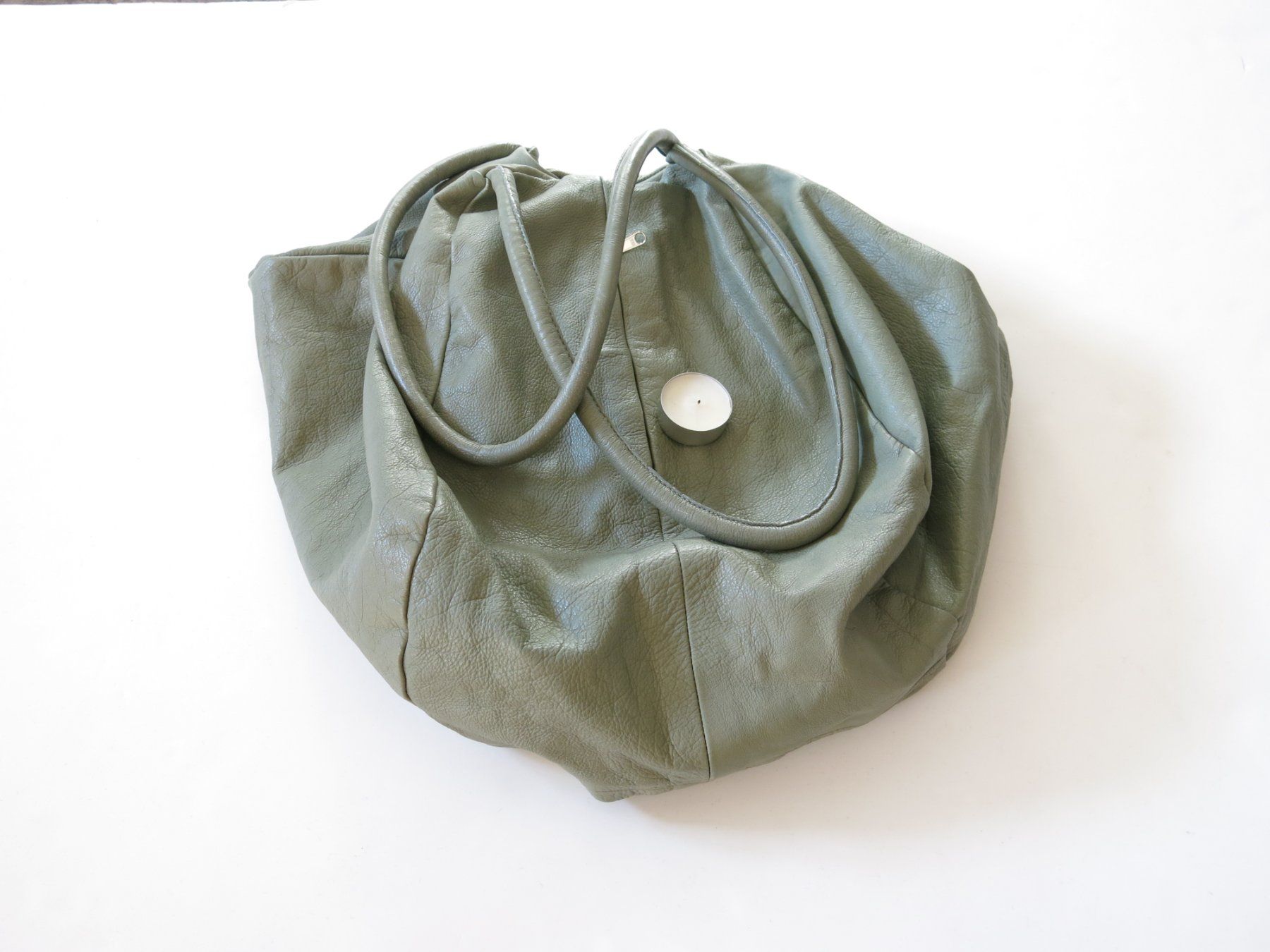 Borse da donna: Sac YAYA en cuir gris clair – Usato da Neuchâtel venduto da heloisa 7