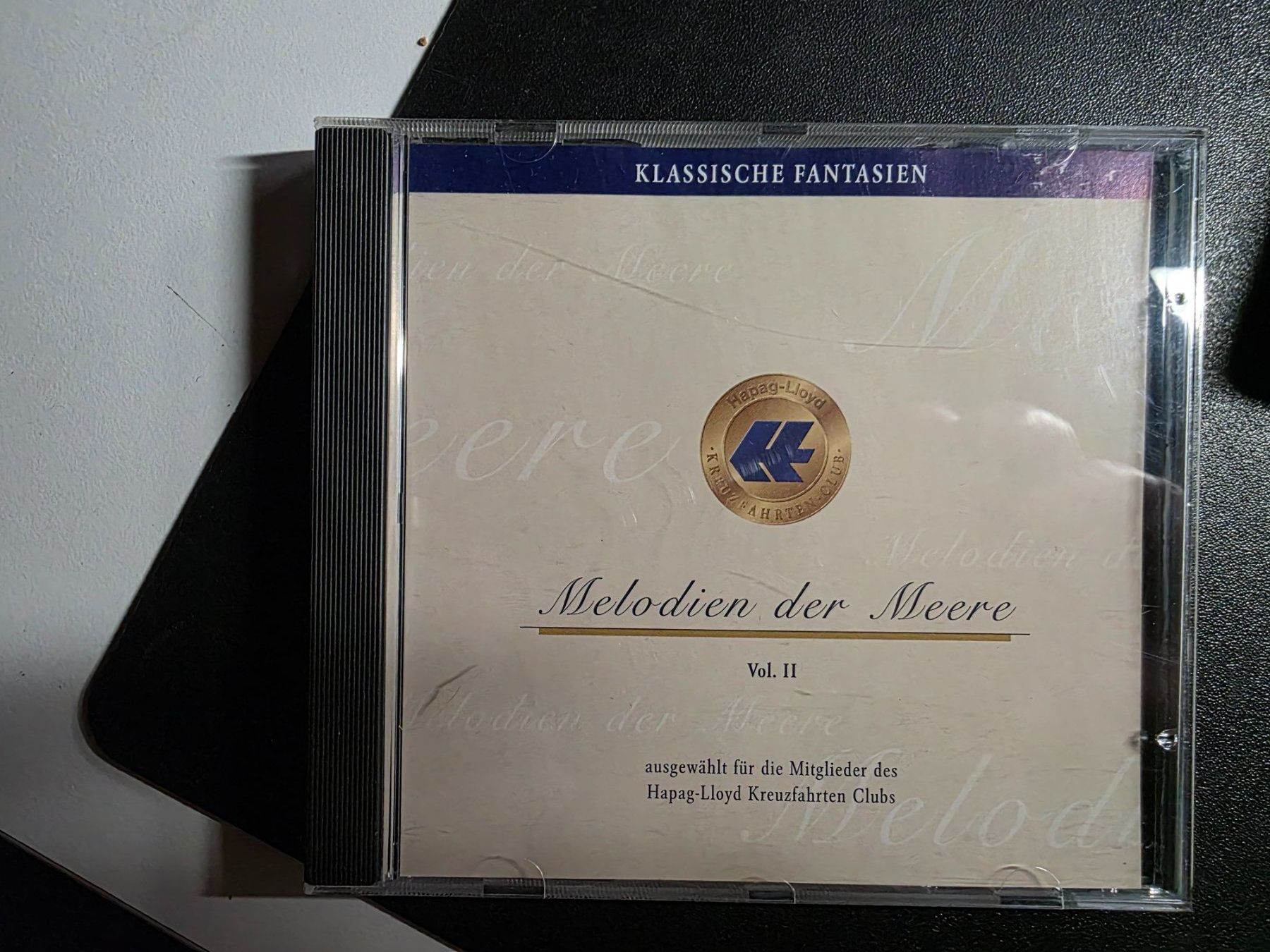 CD: Klassik CD - Melodien der Meere - Hapag-Lloyd – Usato da Walterswil BE venduto da Lonitti