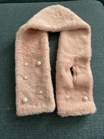Écharpe rose, neuve - Neu