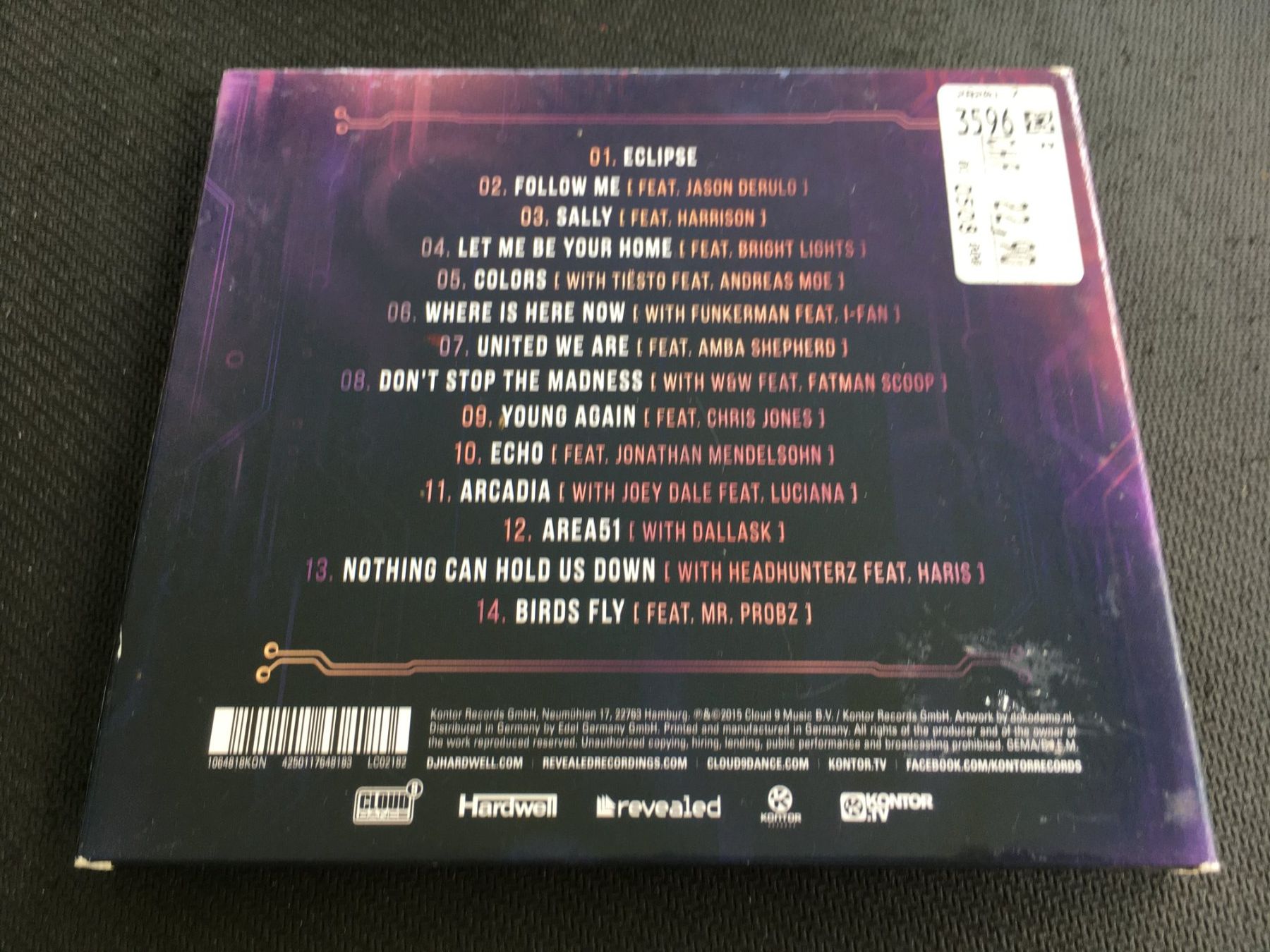 CD: Hardwell - United we are -CD- – Usato da St.Gallen venduto da MedienJoe 2