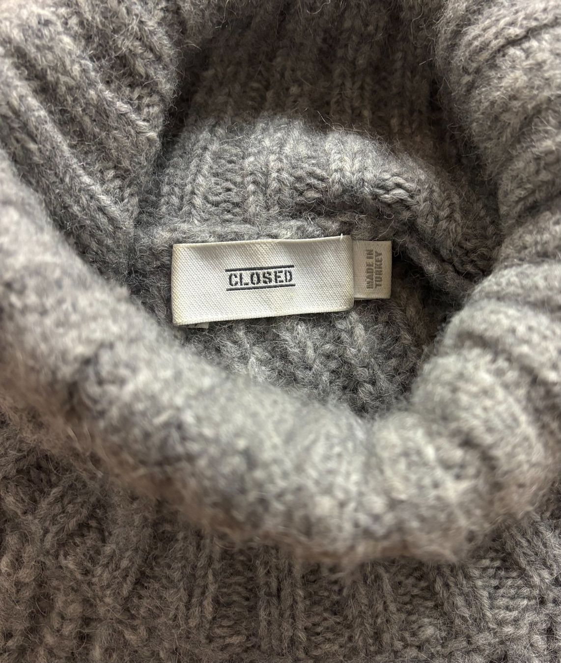 Closed Maglioni & Felpe: Rollkragen Pullover - Closed - Alpaca Wolle - Medium - Grau – Nuovo (secondo la descrizione) da Zürich venduto da dom_9h7m 2