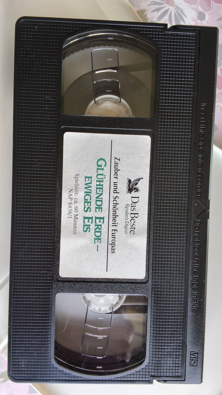 Alle VHS: VHS glühende Erde - ewiges Eis ca 1995 60 ' – Gebraucht aus Hallau von histoiremerveilleuse 2