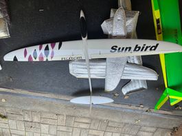 Modellsegelflieger "Sunbird" RCRCM ready to fly top zustand