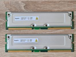 RAM Hynix 2x128MB RDRAM - PC