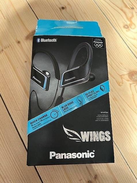 Panasonic Kopfhörer: Panasonic WINGS Wireless Sport Kopfhörer  Neu – Neu und originalverpackt aus Thalwil von bikeandkite