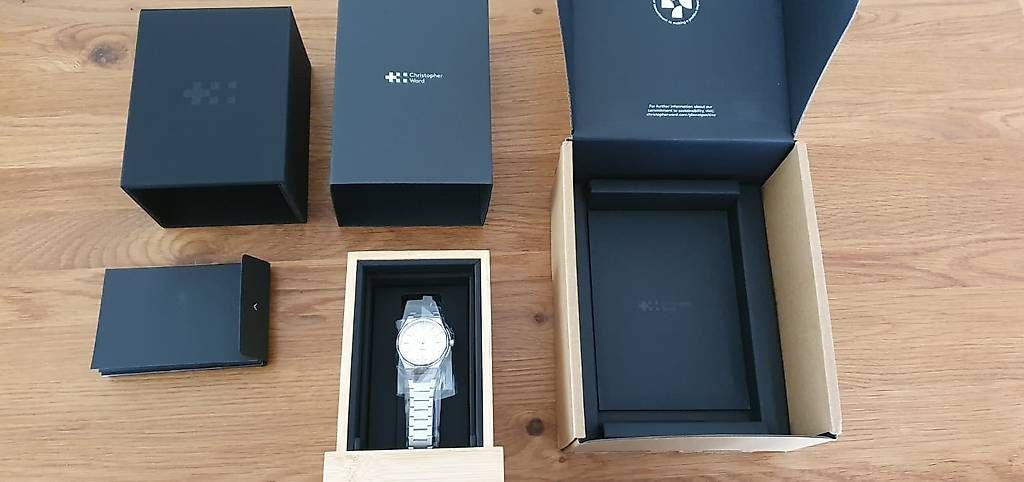 Christopher Ward Uhren: Christopher Ward C12 The Twelve 36 Midnight Sun – Neu und originalverpackt aus Zürich von Cha_fp8c 4