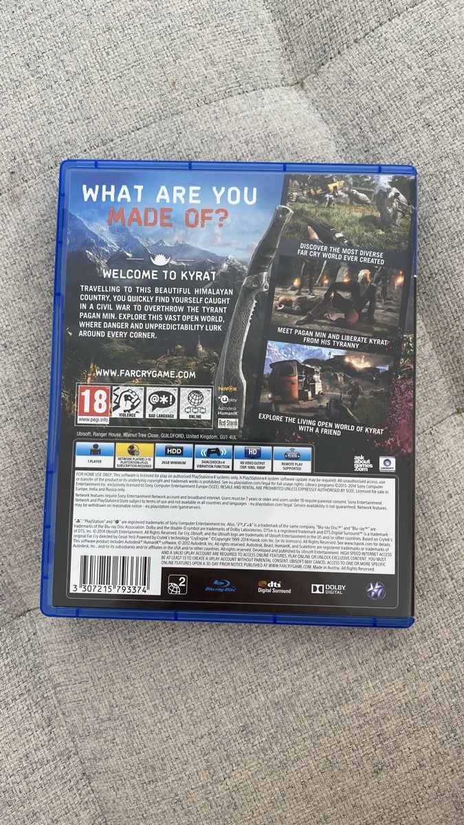 Sony Spiele: Far Cry 4 (PS4) (UK) – Gebraucht aus Münchringen von loo_b7bd 1