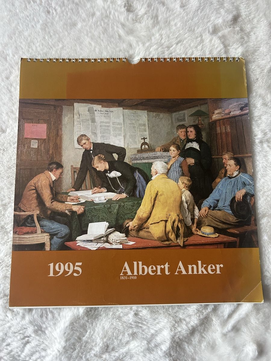Calendari: 2 ANKER Kalender 1995 gebrauchter Zustand – Usato da Kandersteg venduto da selenat 4