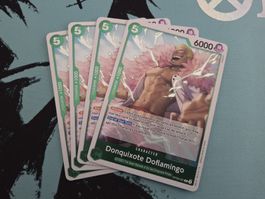4x One Piece TCG - Donquixote Doflamingo EN