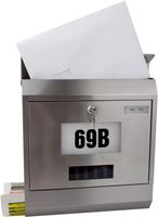 Briefkasten "Solar" mit Zeitungsrolle