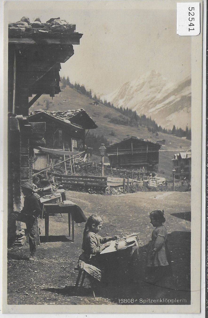 Cartoline postali: Spitzenklöpplerin – Usato da Ettingen venduto da Kartenplanet