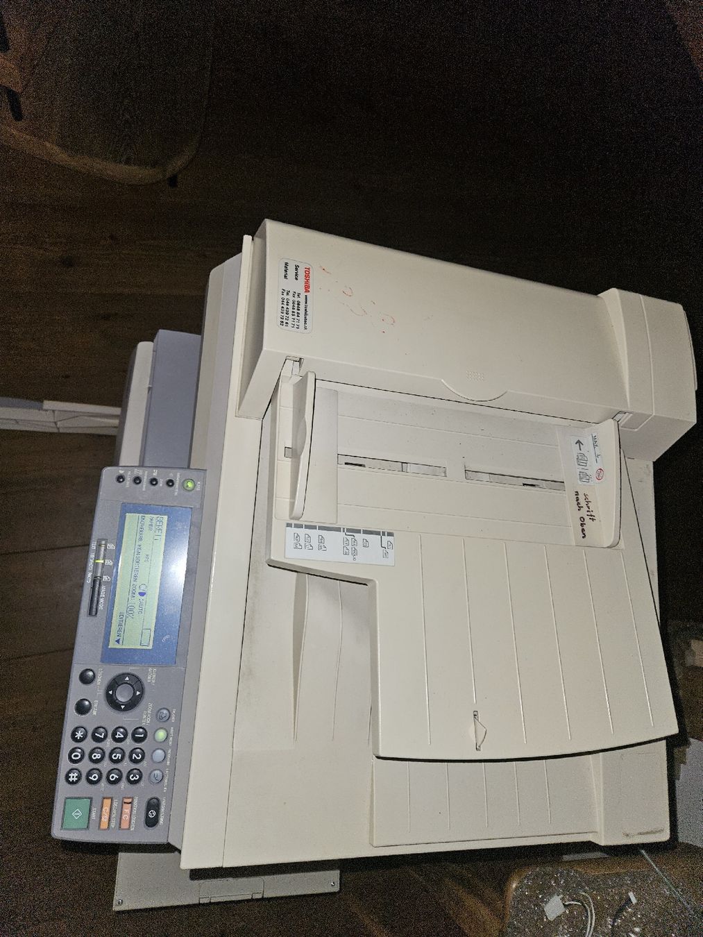 Toshiba Fotokopierer: Toshiba e-Studio 160 Laserdrucker S/W Kopierer – Gebraucht aus Ramosch von Beschin 2