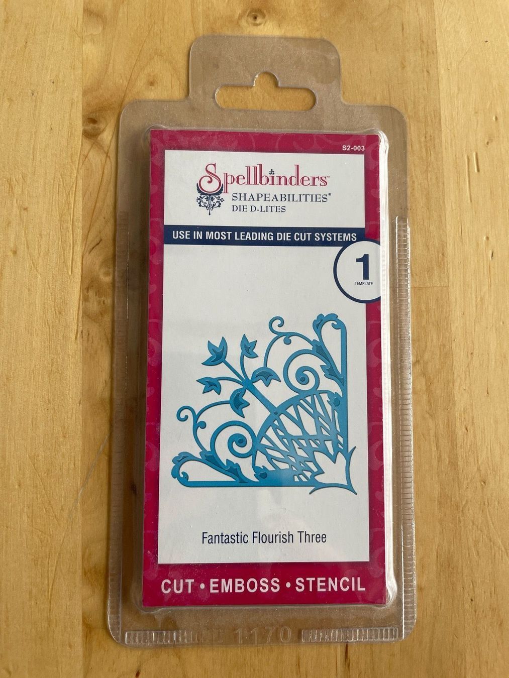 Sciablone: Spellbinders Präge- und Stanzschablone – Nuovo e nell'imballaggio originale da Bern venduto da Zeiseli