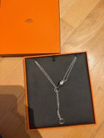 Hermes Halskette Silber Galop Pferd sehr gut