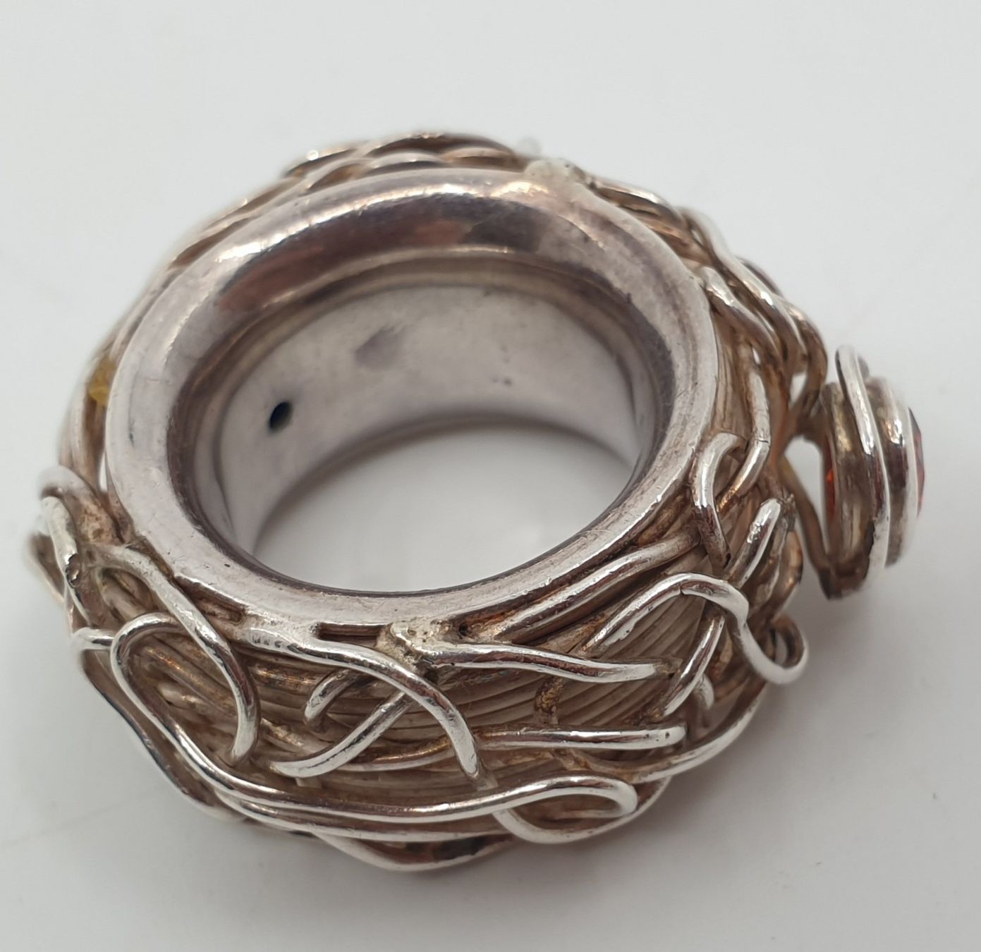 Anelli: Grosser Fingerring Silber 925 – Usato da Emmen venduto da magelan 3