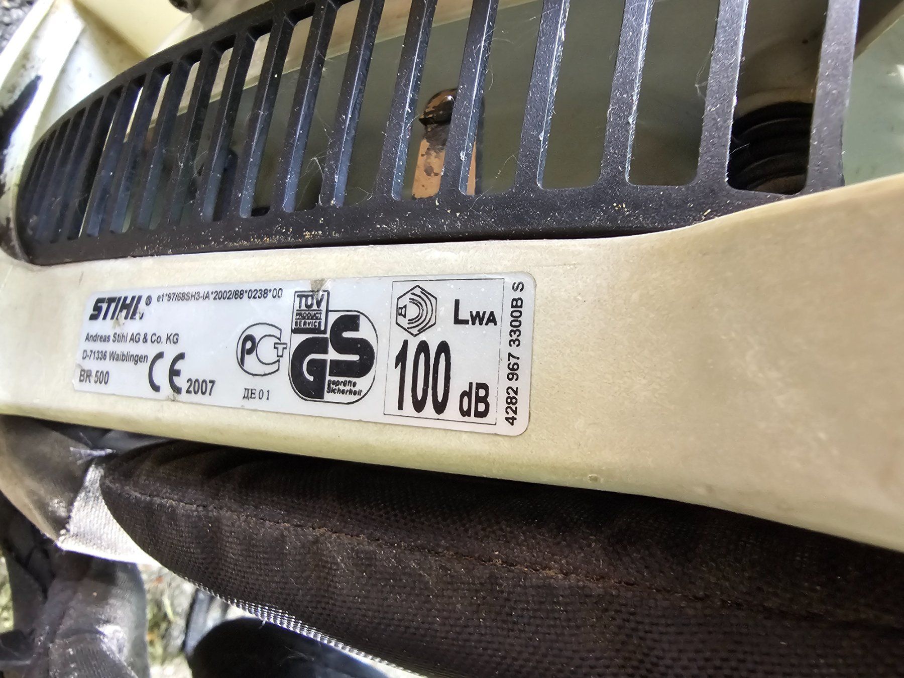 Stihl Soffiatori & Aspiratori per foglie: Laubbläser BR 600 – Usato da Oberburg venduto da herkules69 4