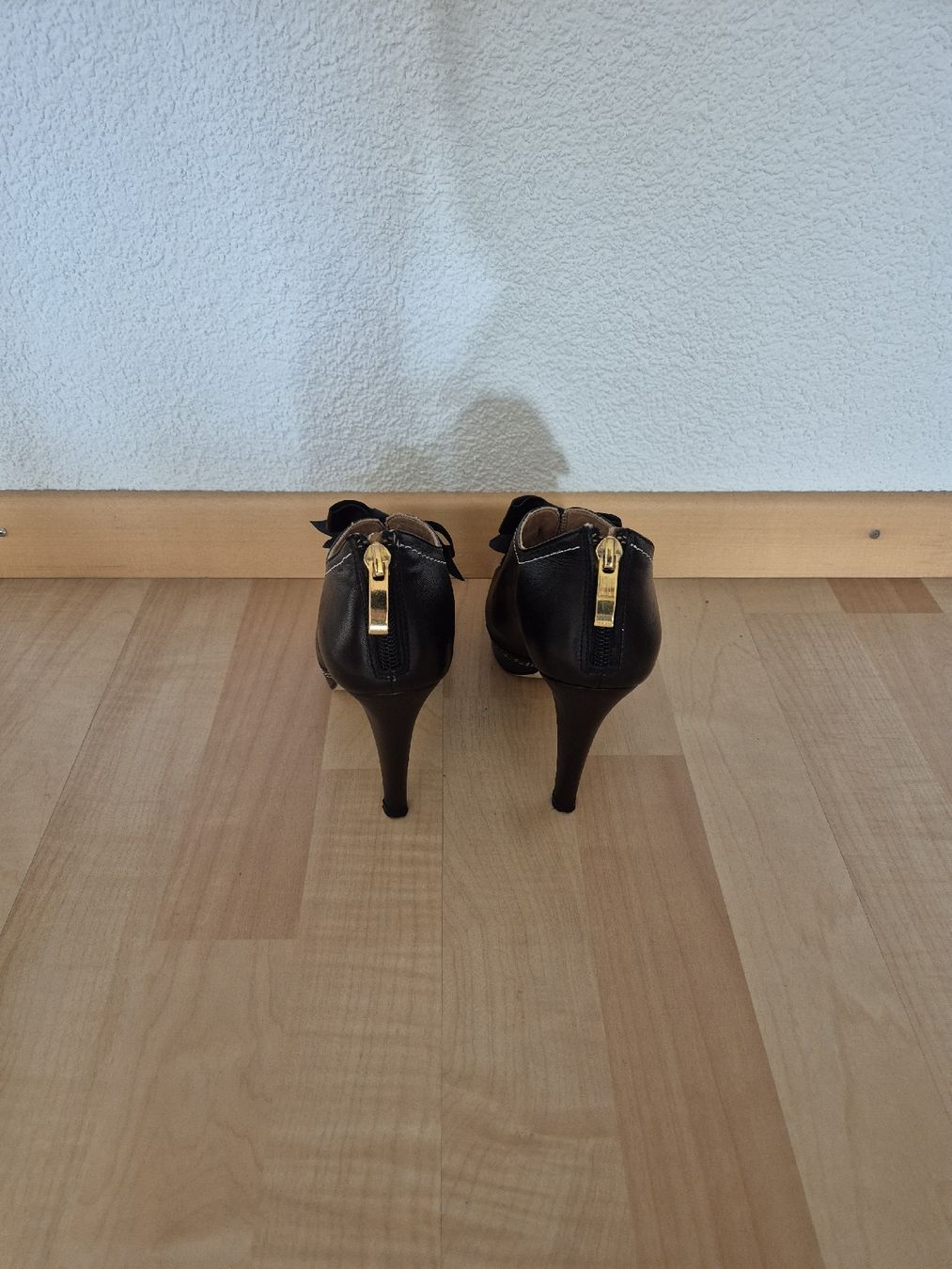 Damenschuhe: Schwarze Peeptoe Gr.35 – Neu (gemäss Beschreibung) aus Zürich von Sami78 2
