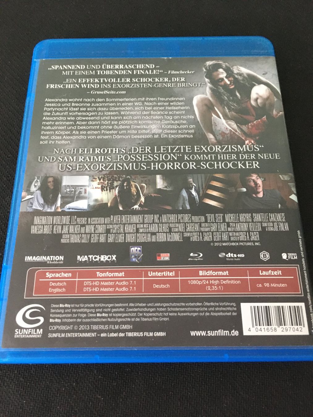 Alle DVDs: Besessen [Blu-ray] – Gebraucht aus St.Gallen von MedienJoe 1