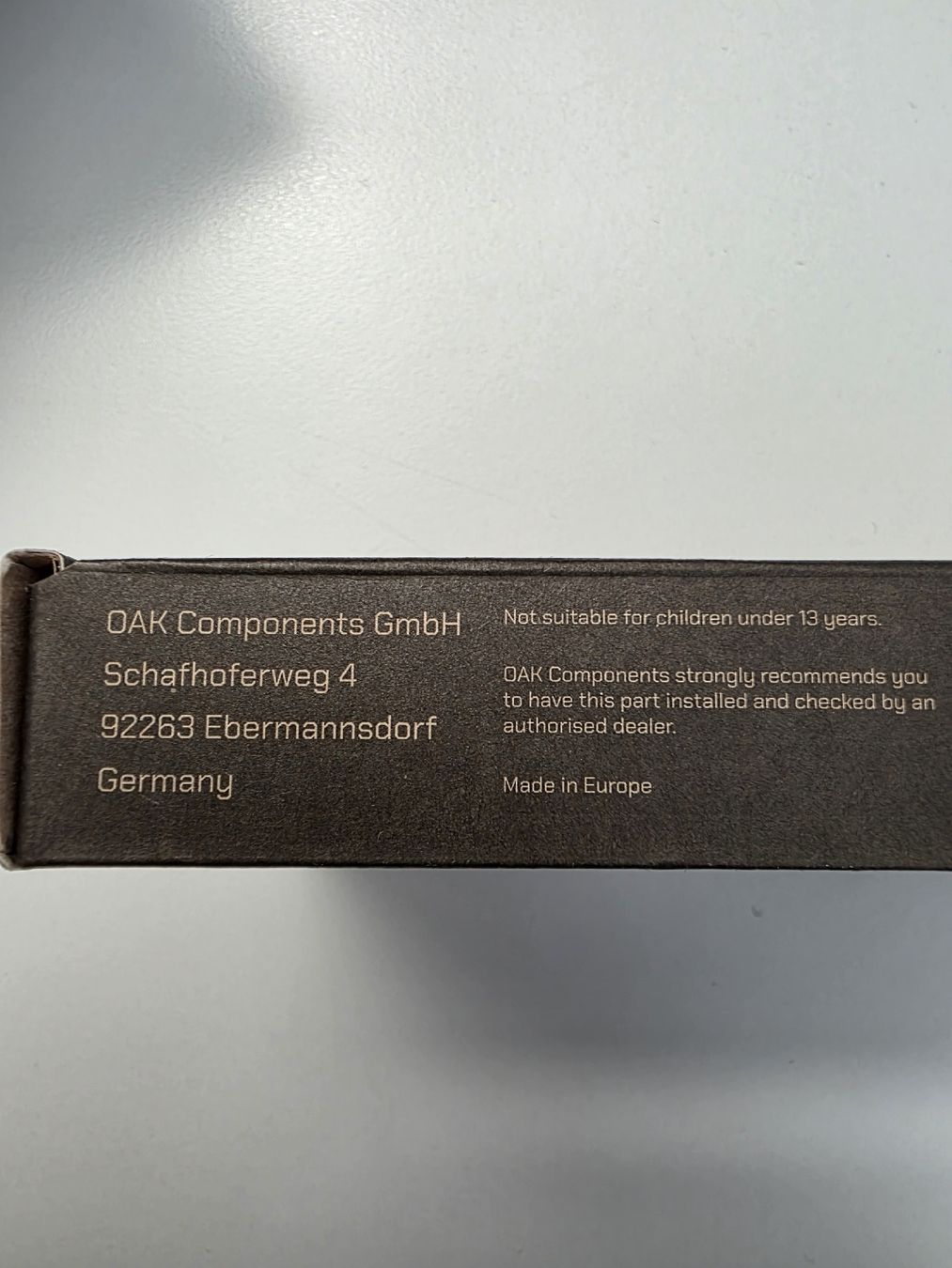 Pezzi di ricambio: Bremsscheibenadapter Velo von Oak PM-PM, Diverse – Nuovo e nell'imballaggio originale da Bassersdorf venduto da Zopzero 2