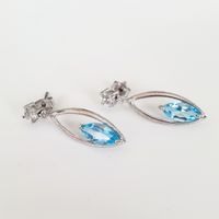 Ohrhänger, Ohrringe, Sterling Silber 925 er