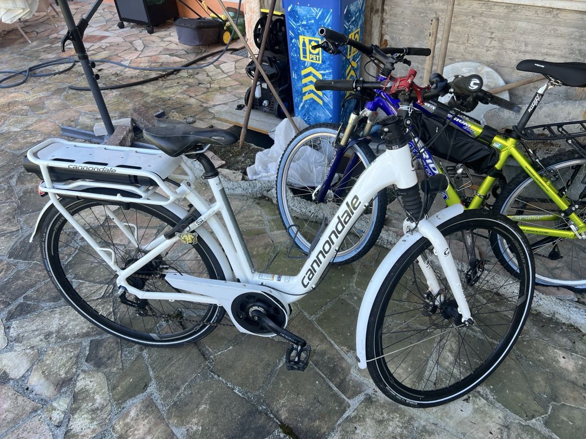 Cannondale Biciclette: Cannondale E-Bike weiss  gebraucht – Usato da Birr venduto da deaudis4