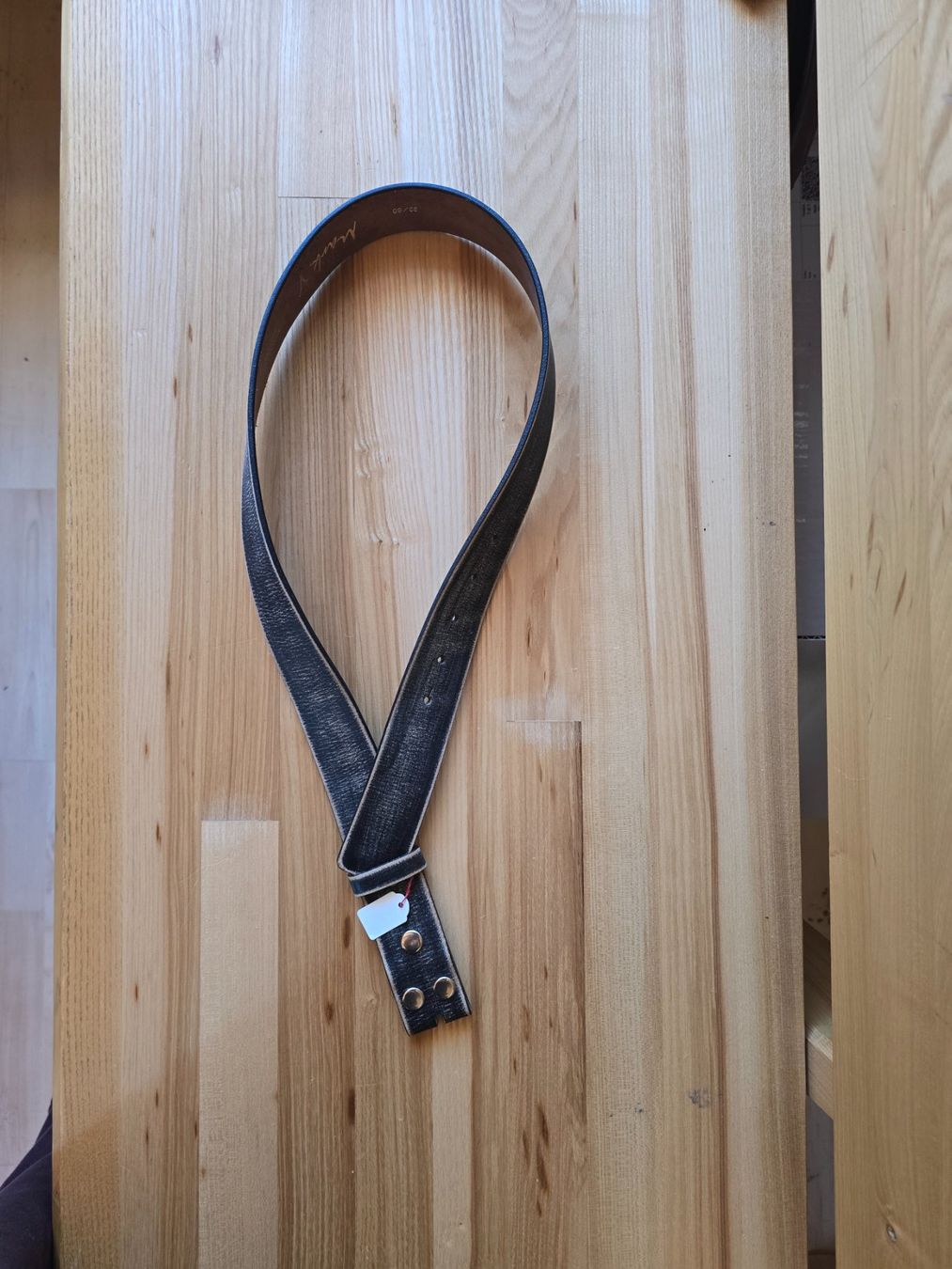 Cinture: Herren Gürtel Echtleder Mark V 80cm – Usato da triesenberg venduto da wisi369