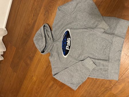 Grauer Kapuzenpullover grösse S