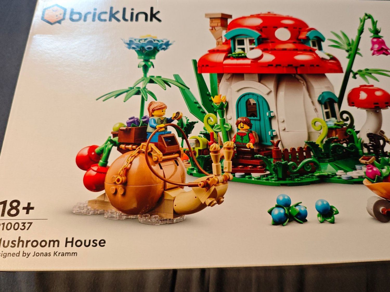 Lego Kit di costruzioni: Bricklink Lego set 910037, Mushroom House – Nuovo e nell'imballaggio originale da Pfaffhausen venduto da seppentony