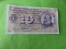 Schweiz 1970, 10 Franken