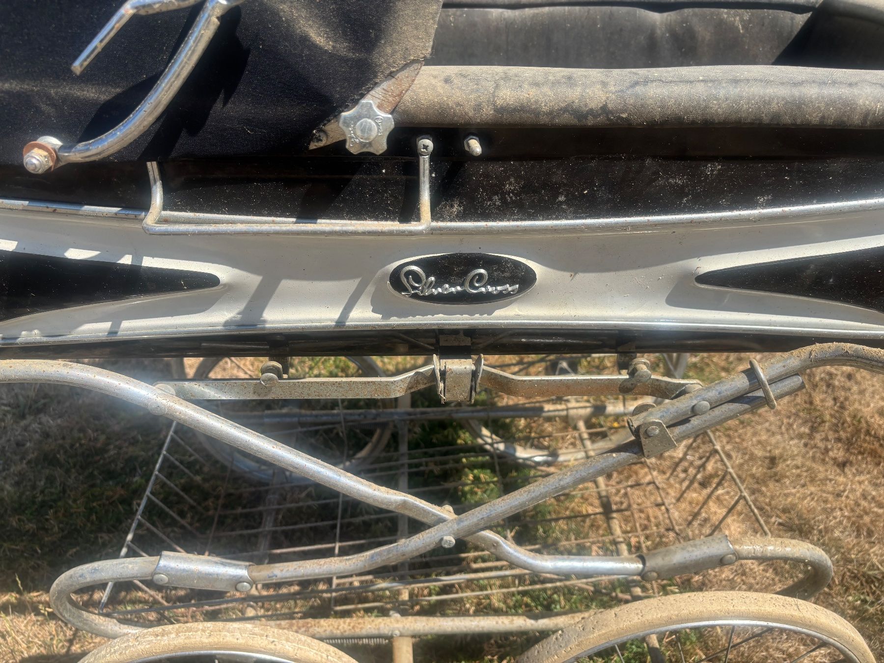 Carrozzine: Antiker Silver Cross Kinderwagen – Usato da Hallwil venduto da volvo63 5