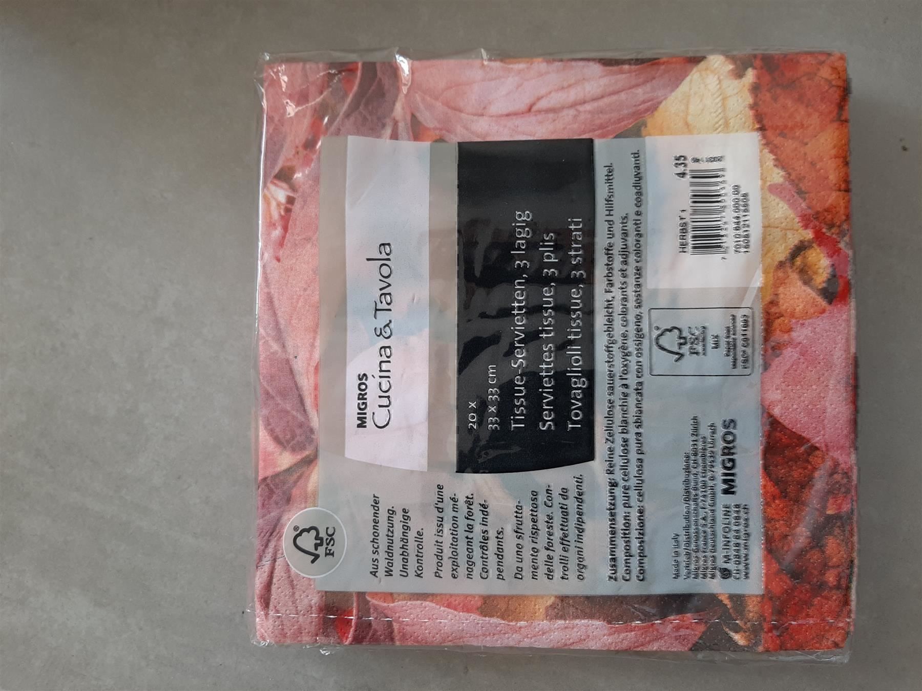 Tovaglioli: Maroni Servietten Cucina & Tavola – Nuovo e nell'imballaggio originale da Affoltern am Albis venduto da Sabinezc 1