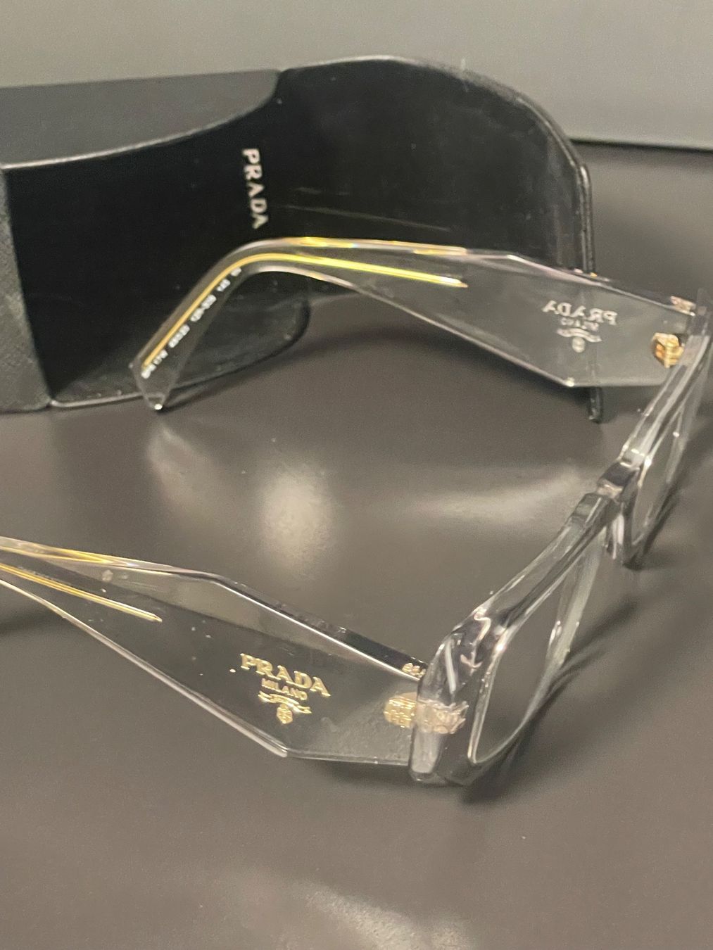 Prada Occhiali & Lenti: Brille Prada - Occhiali da vista Prada – Usato da Minusio venduto da Pink222 8