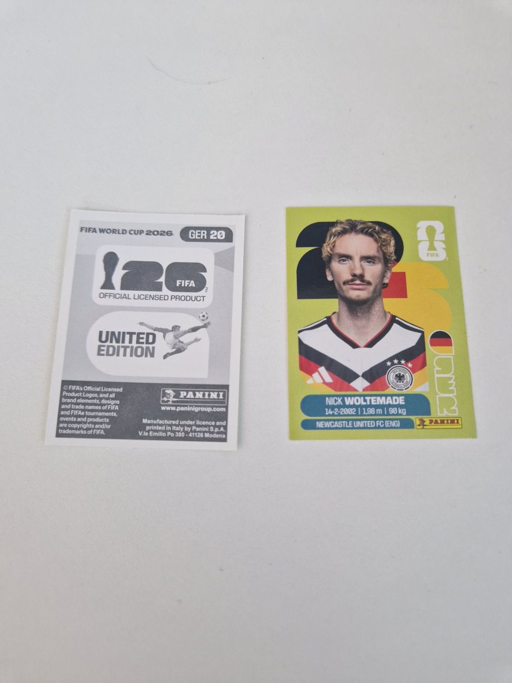 Panini Cartes à collectionner: Panini Sticker GER20 – Neuf (Voir description) à Stüsslingen par white_angel86