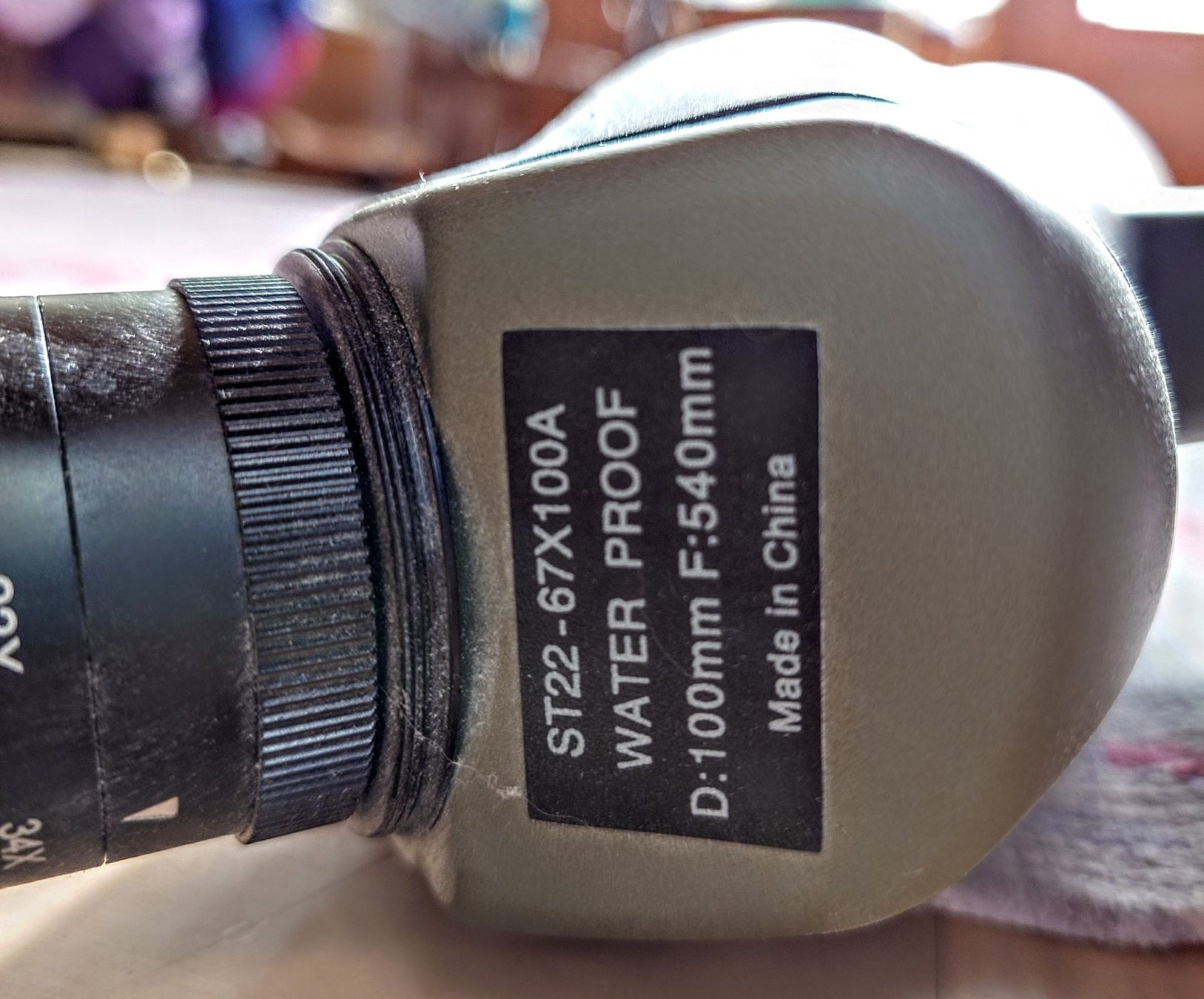 Teleskope: Fernrohr TS-100mm MC / ST22-67x100A – Gebraucht aus Bauma von stockente02 4