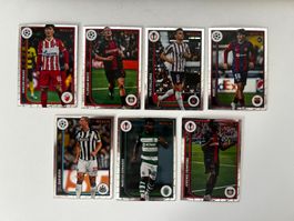 Topps Merlin Champions-League Sammelkarten 7 Karten