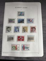Schweizer Briefmarken Sammlung, Album Schweiz Suisse 1990