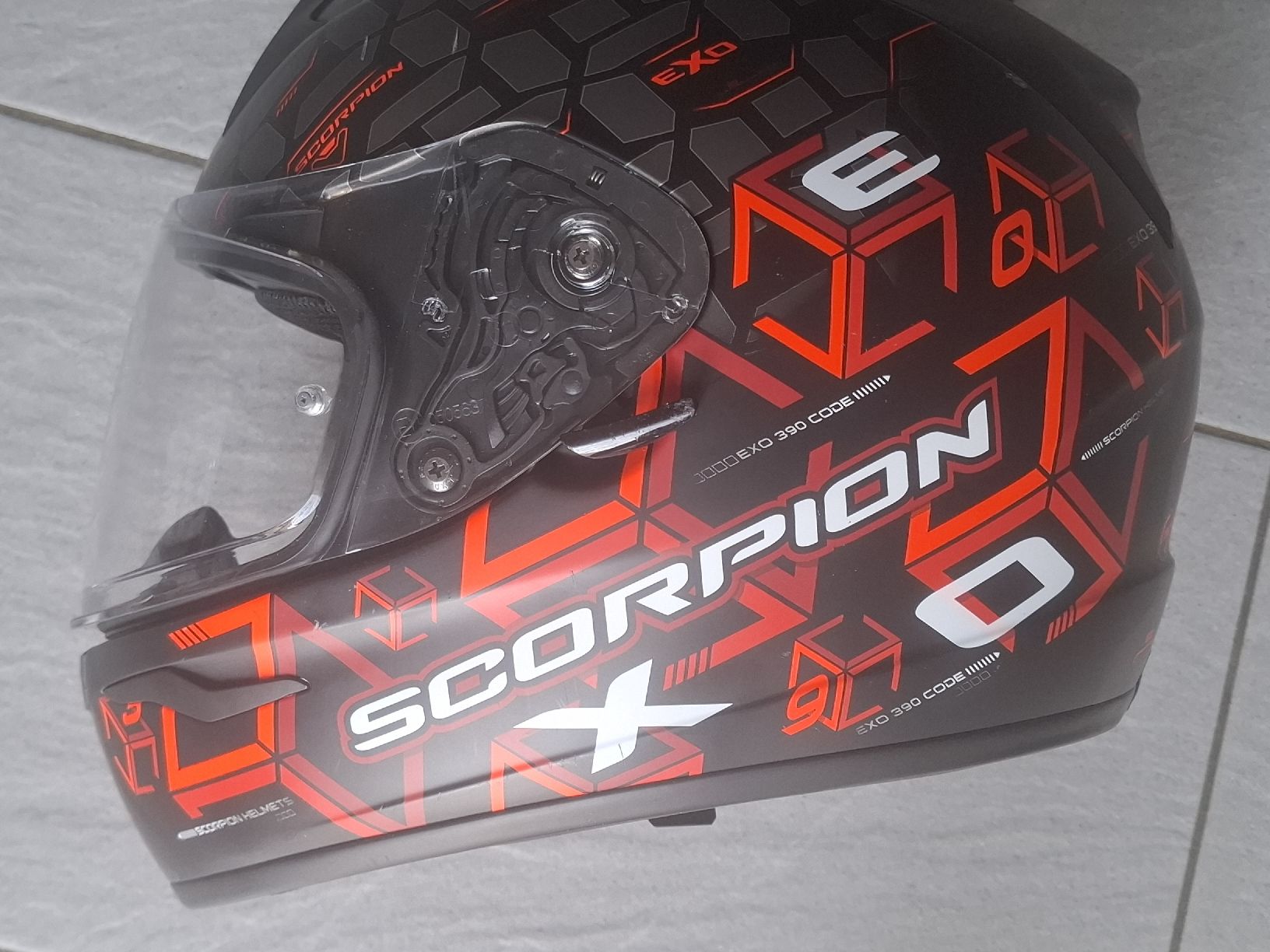 Cube Helme & Visiere: Scorpion EX0 390 CUBE Gr S 56cm – Gebraucht aus Bözen von Tropi21