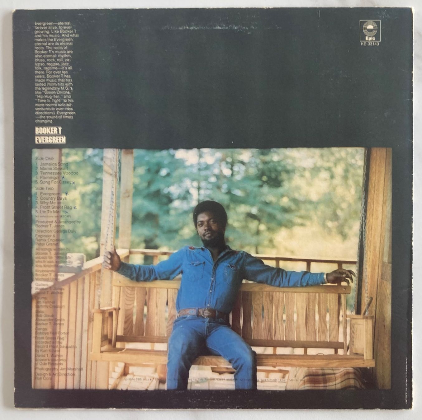 Dischi in vinile: BOOKER T - EVERGREEN – Usato da Poliez-Pittet venduto da Newtown-Records 1