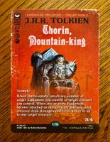 Thorin, Mountain-king The Hobbit Book Cover