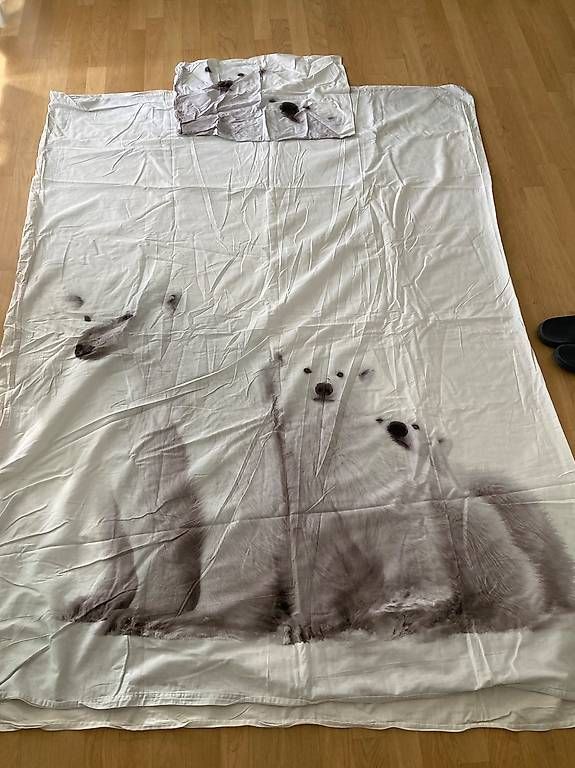Bettwäsche: Bettwäsche Eisbär 150x200cm – Gebraucht aus Neuenhof von fiore011