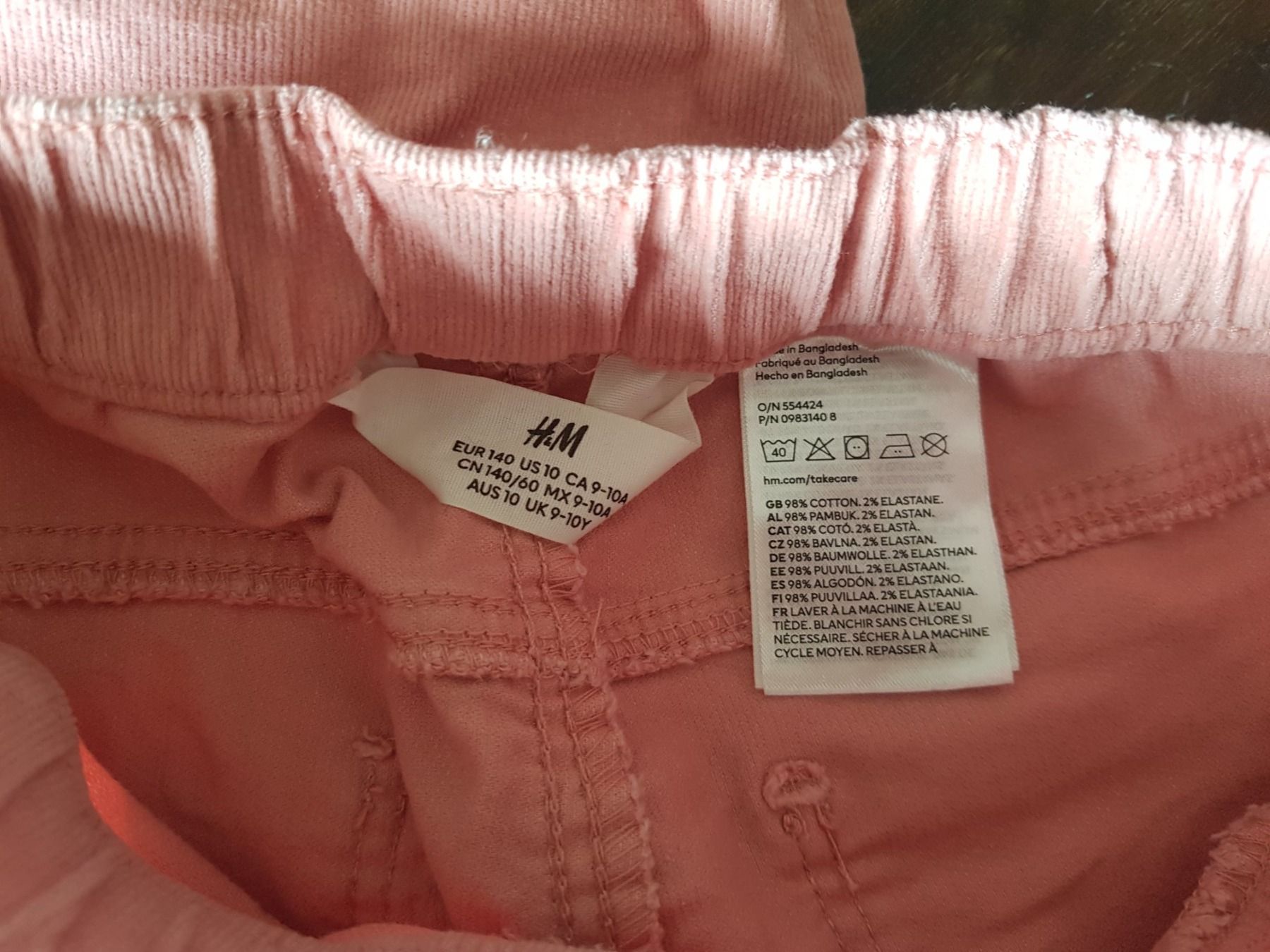 H&M Hosen: 3ER - PACK CORD -TREGGINS – Neu (gemäss Beschreibung) aus Root von LifestyleAccessoires 5