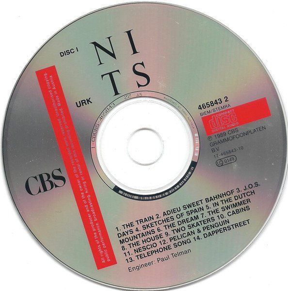 CD: Nits – Urk - Vergriffen! – Usato da Brittnau venduto da Zibu 2