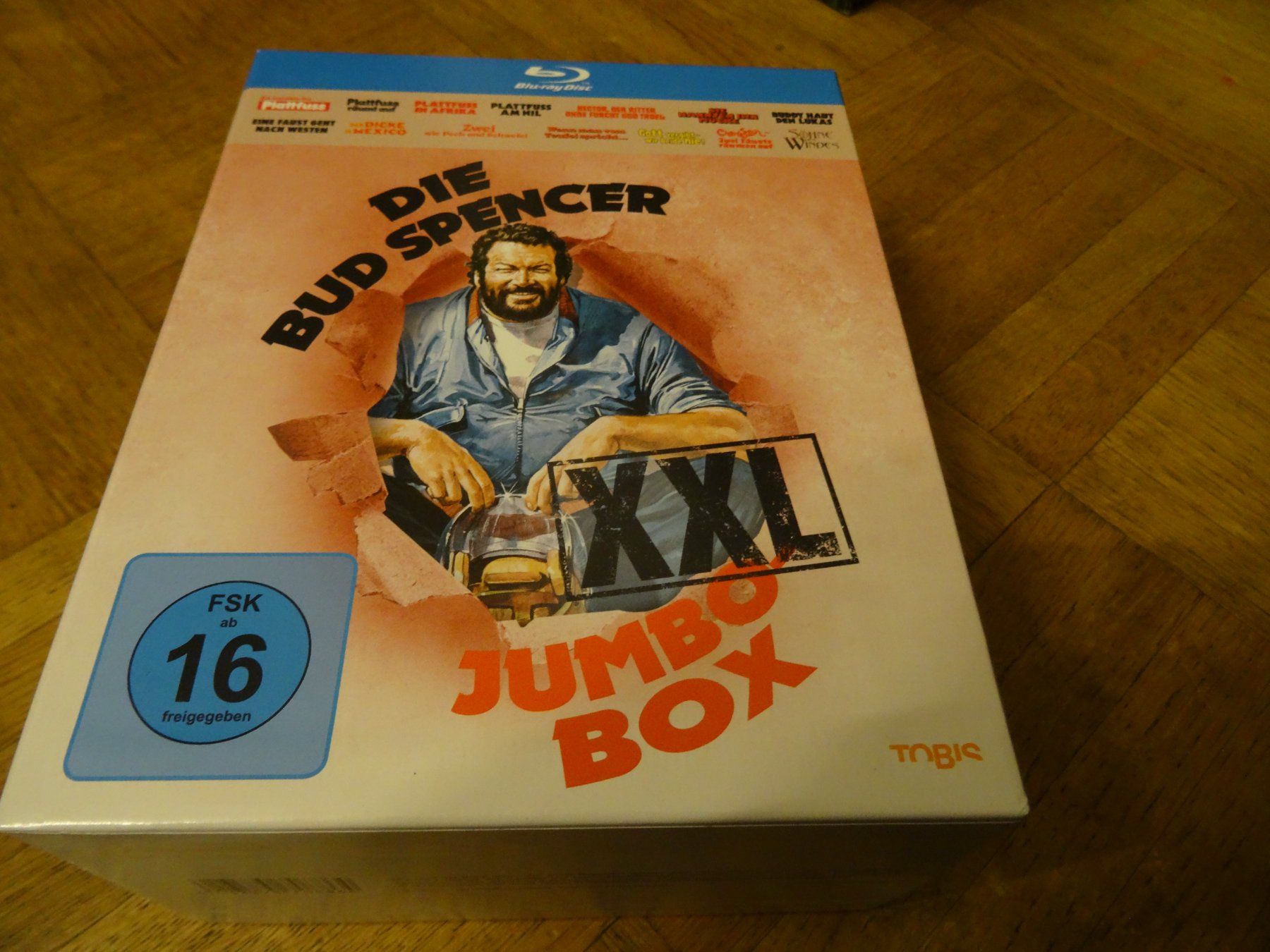 Tutti i DVDs: Bud Spencer XXL Jumbo Box 14 Blu-rays – Usato da Olten venduto da Disc-Verkauf