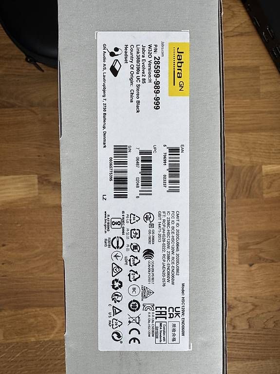 Cuffie: Jabra Evolve2 85 UC Stereo  Bluetooth Headset mit ANC – Usato da Altishofen venduto da mis_zhm6 3
