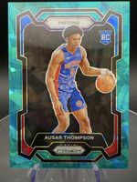 23/24 Panini Prizm Teal Ice 199/225 Ausar Thopson RC Pistons