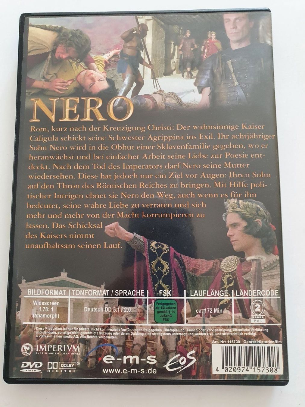 Tutti i DVDs: Nero DVD – Usato da Oberdorf BL venduto da BaldenEagle 1