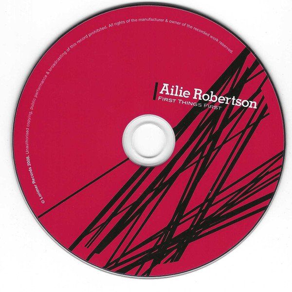 CDs: Ailie Robertson - First Things First – Gebraucht aus Unterbäch von kolbar 2