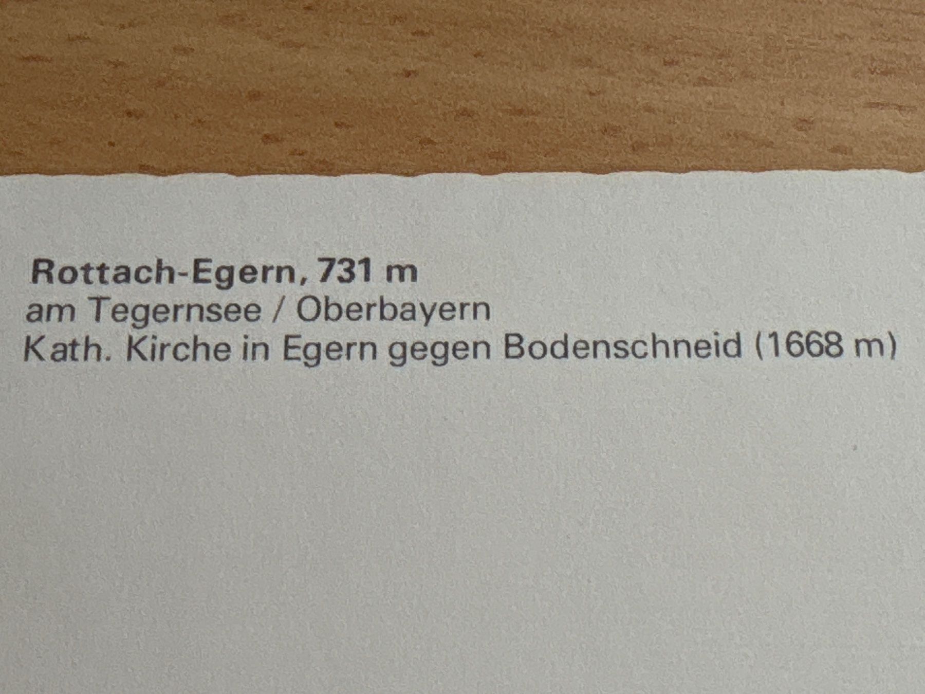 Cartoline postali: Ansichtskarte Rottach-Egern am Tegernsee – Usato da Ibach venduto da lisch3 3
