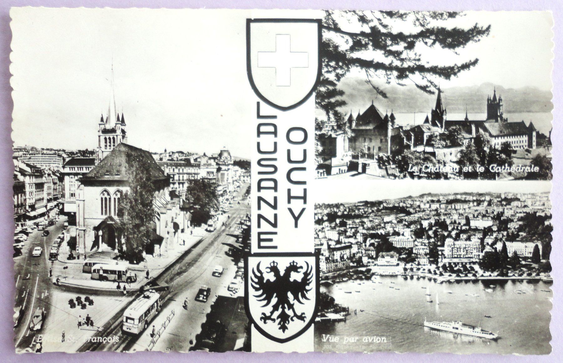 Cartoline postali: Lausanne - Ouchy – Usato da Fétigny venduto da Billy2miny